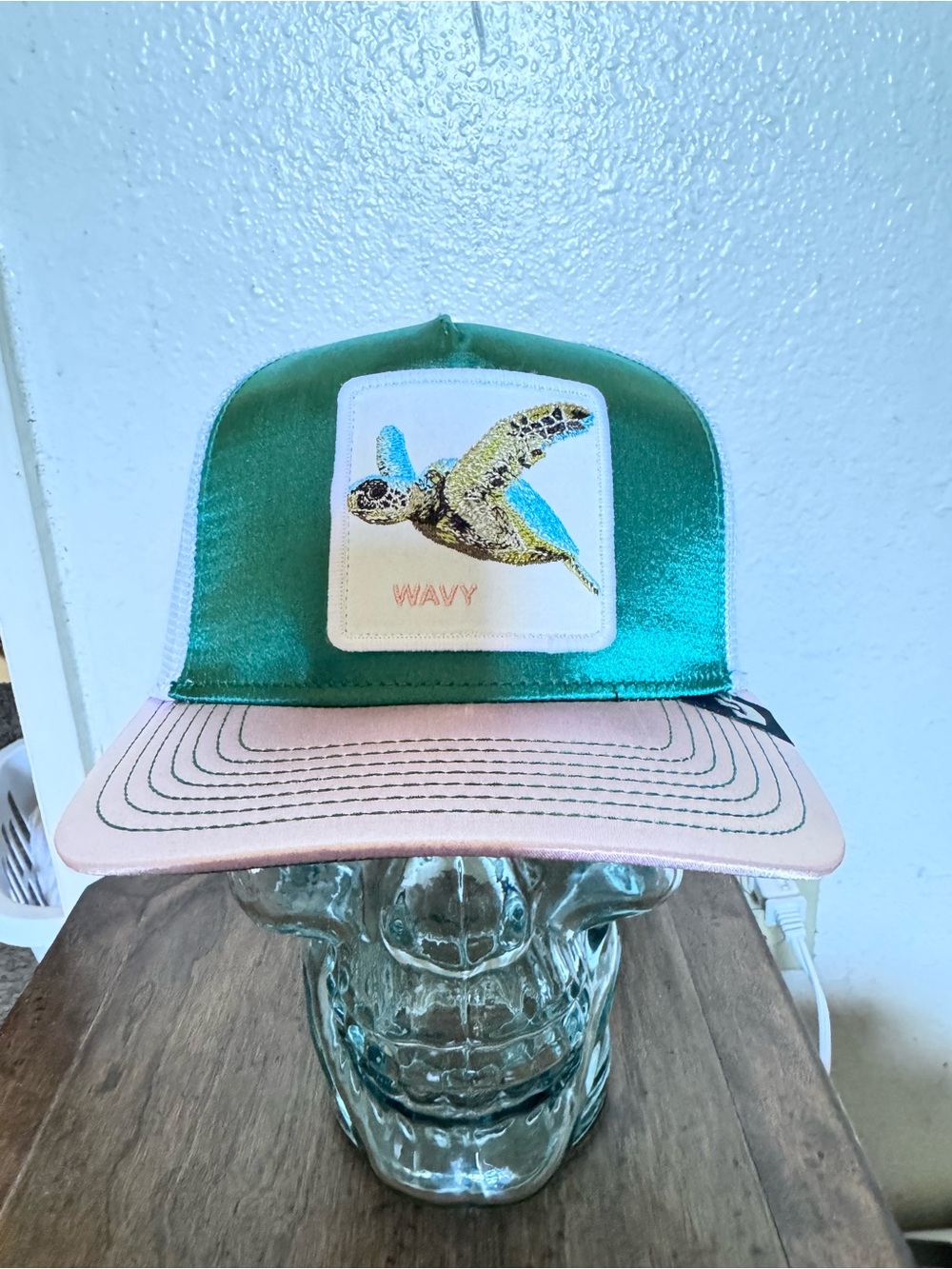 Goorin Bros. "ALLABLUR" Wavy Trucker Hat. Mesh SnapBack NWT